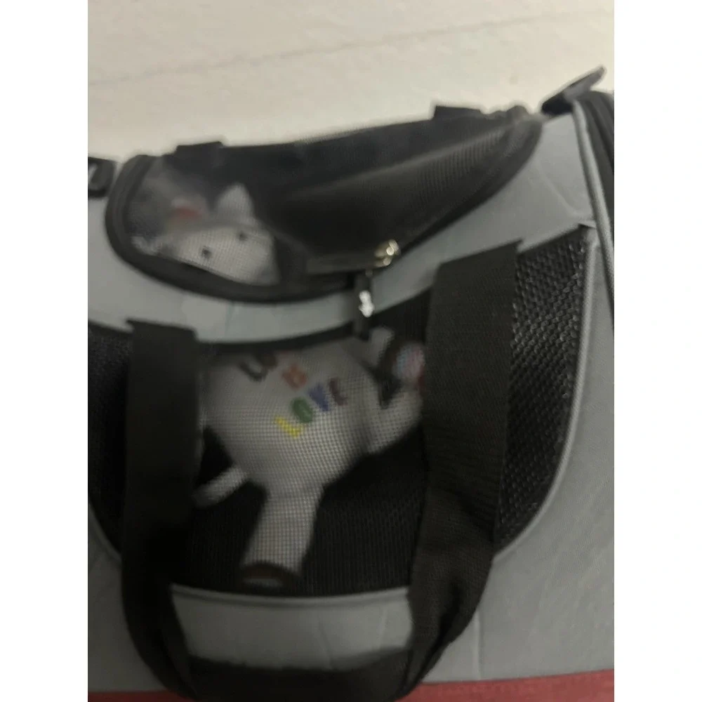 Dogit Explorer Soft Tote Bag Dog Carrier, Burgundy App 18